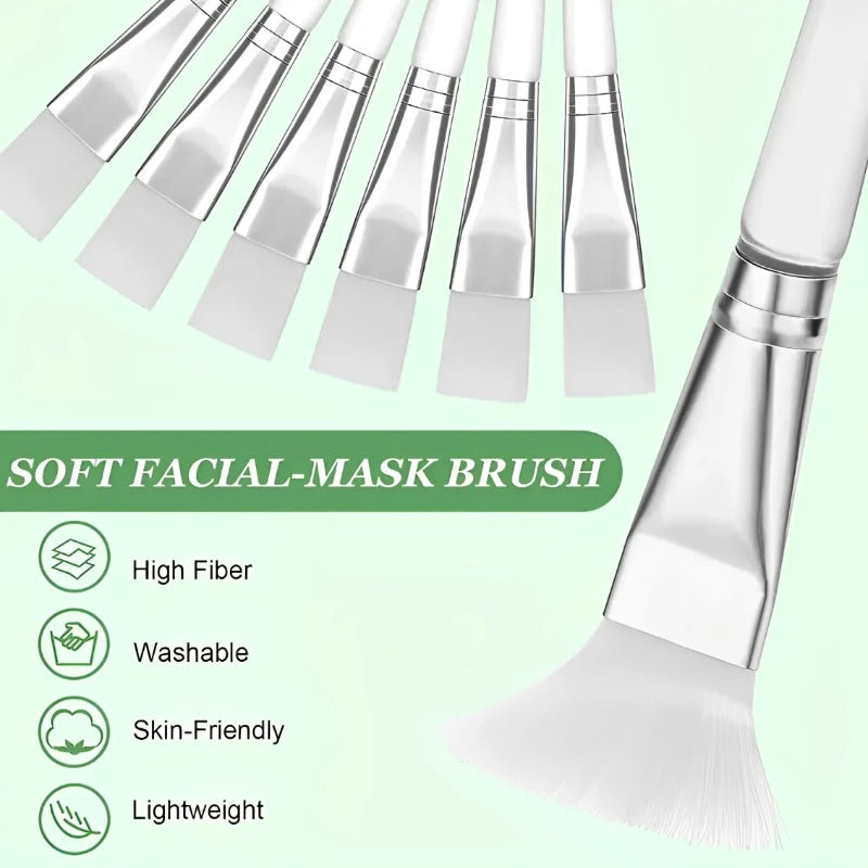 Facial Mask Applicator Brushes Set | Soft Skin Care Tool Mask Applicator Brush QXL