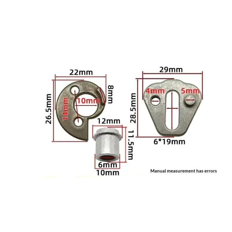 3-Pc Chainsaw Chain Tensioner Adjustment Block Set – 8-Inch Chainsaw Tensioner Parts QXL