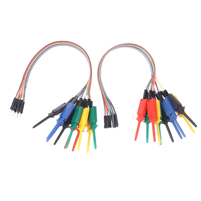 20cm Logic Analyzer Test Hook Clip Probe Cable Kit | IC Chips Logic Analyzer Probe QXL