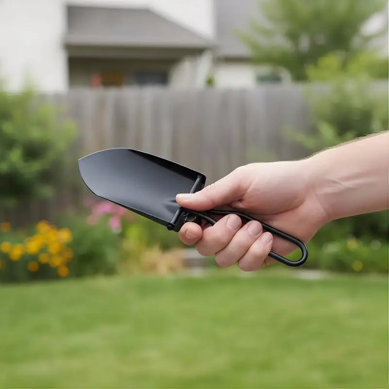 Mini Carbon Steel Garden Shovel & Hand Tilling Rake Set Garden Hand Tool QXL