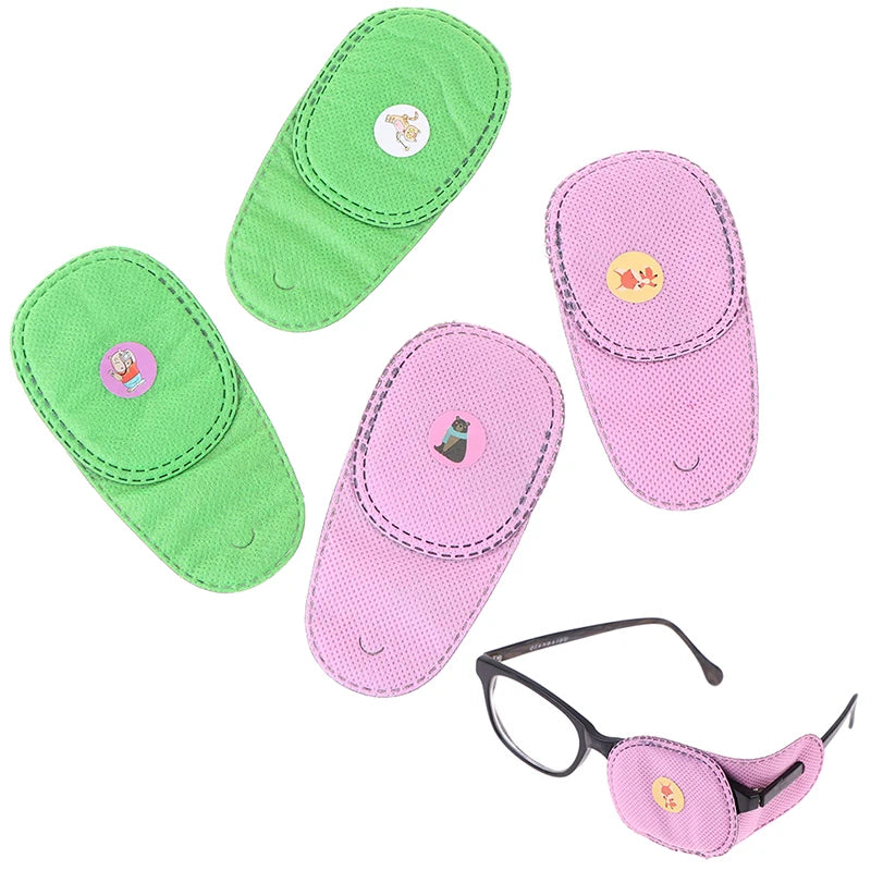 6-Pack Kids Reusable Eye Patches | Soft Occlusion Eyeshade Set Kids Eye Patch QXL