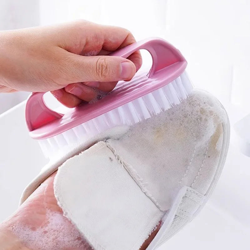 Handheld Cleaning Brush for Shoes, Laundry & Bathroom Cleaning Scrub Brush QXL