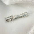 Silver Y2K Metal Duckbill Clip | Side Bang Barrette Hairpin Hair Clip Barrette QXL 2732