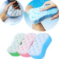 Exfoliating Bath Sponge Pouf Loofah | 1 or 3-Pack Spa Scrubber Bath Sponge Pouf QXL 1Pc random color China Mainland