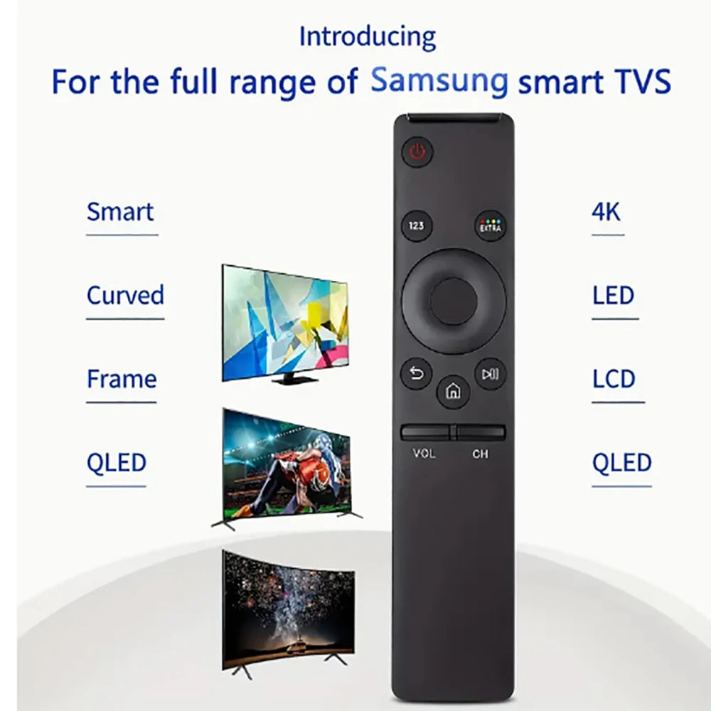 Samsung Smart TV Replacement Remote BN59-01259B/D/E 4K HD TV Replacement Remote QXL