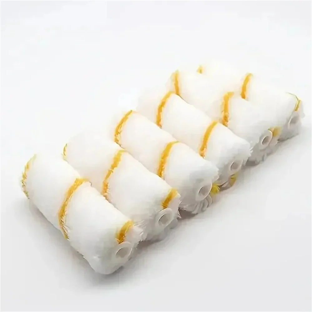 10-Pack Mini Paint Roller Refills | Dense Bristles for Walls Paint Roller Refills QXL