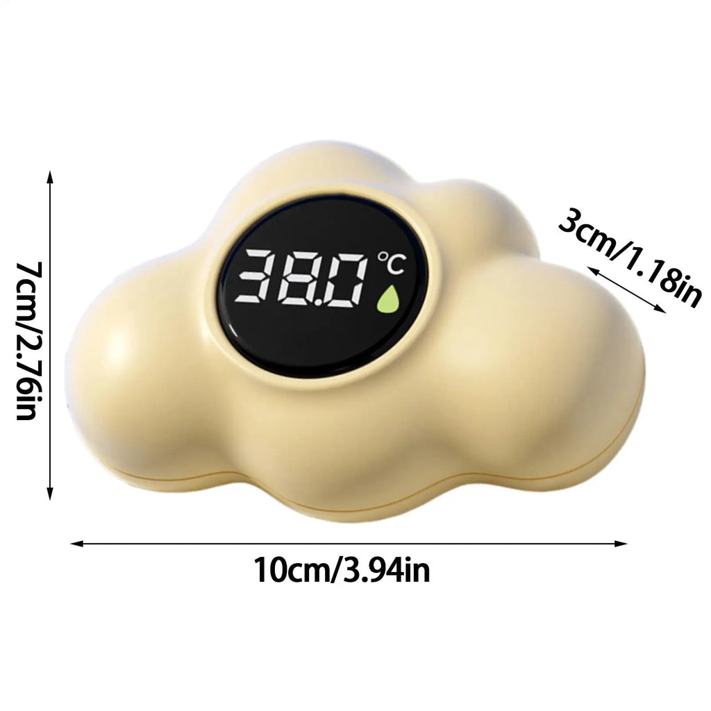 Cloud Floating Baby Bath Thermometer | LED Temperature Gauge Baby Bath Thermometer QXL