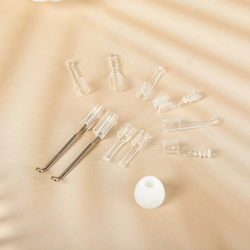 10-Pack Ear Cleaner Replacement Tips | 3.0–3.9mm Universal Fit Ear Cleaner Tips QXL