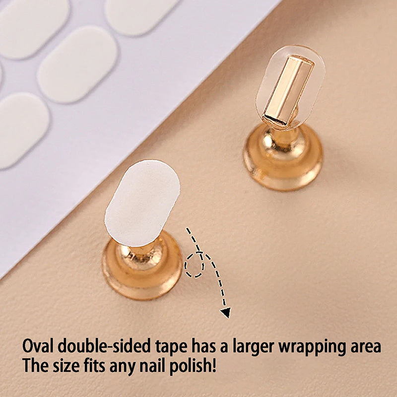 100-Pc Nail Double-Sided Adhesive Tape | False Nail Display Nail Adhesive Tape QXL