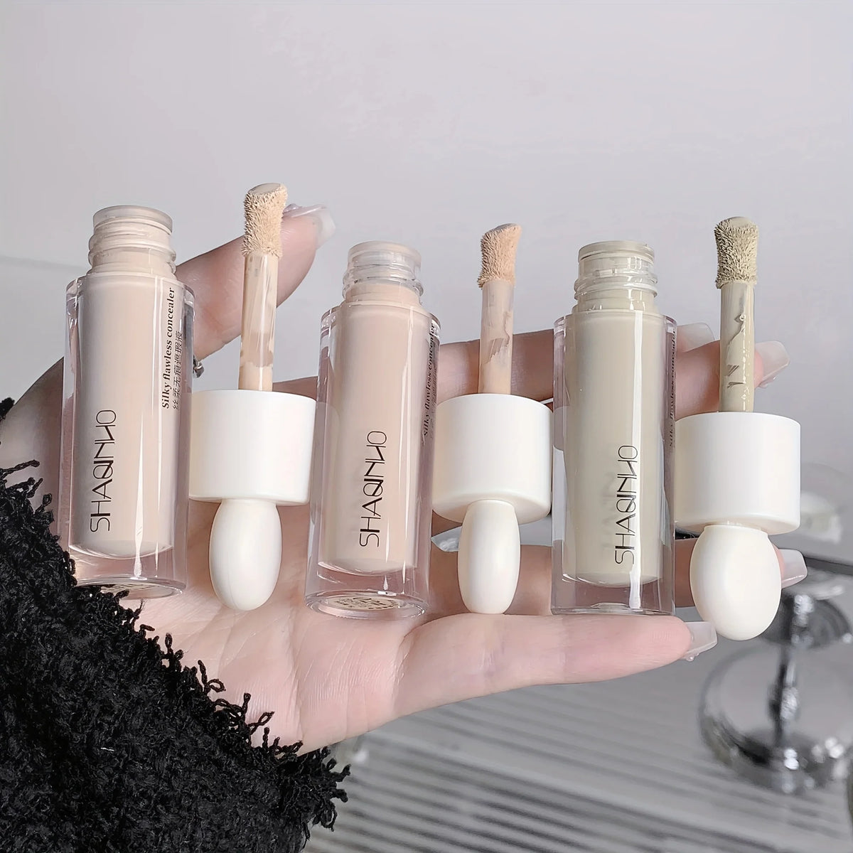 Full Coverage Liquid Concealer – Waterproof & Long-Lasting Liquid Concealer QXL