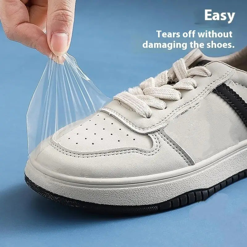 Clear Waterproof Shoe Toe Protective Stickers | 30/90-Pack TPU Shoe Protective Stickers QXL