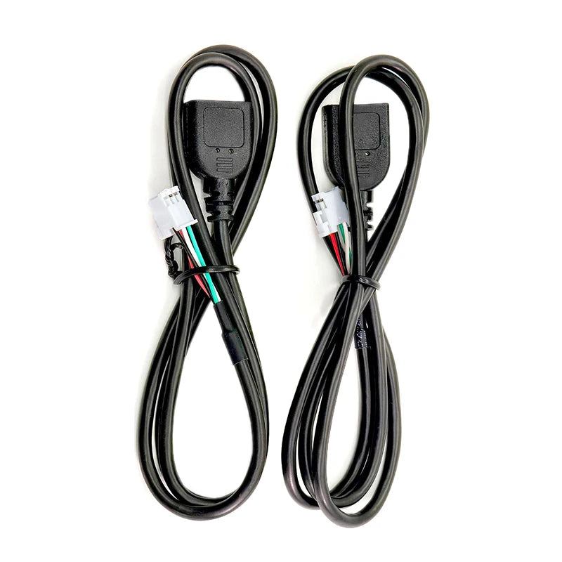 75cm Car USB Cable Adapter 4-Pin & 6-Pin Android Stereo Car USB Cable Adapter QXL Default Title
