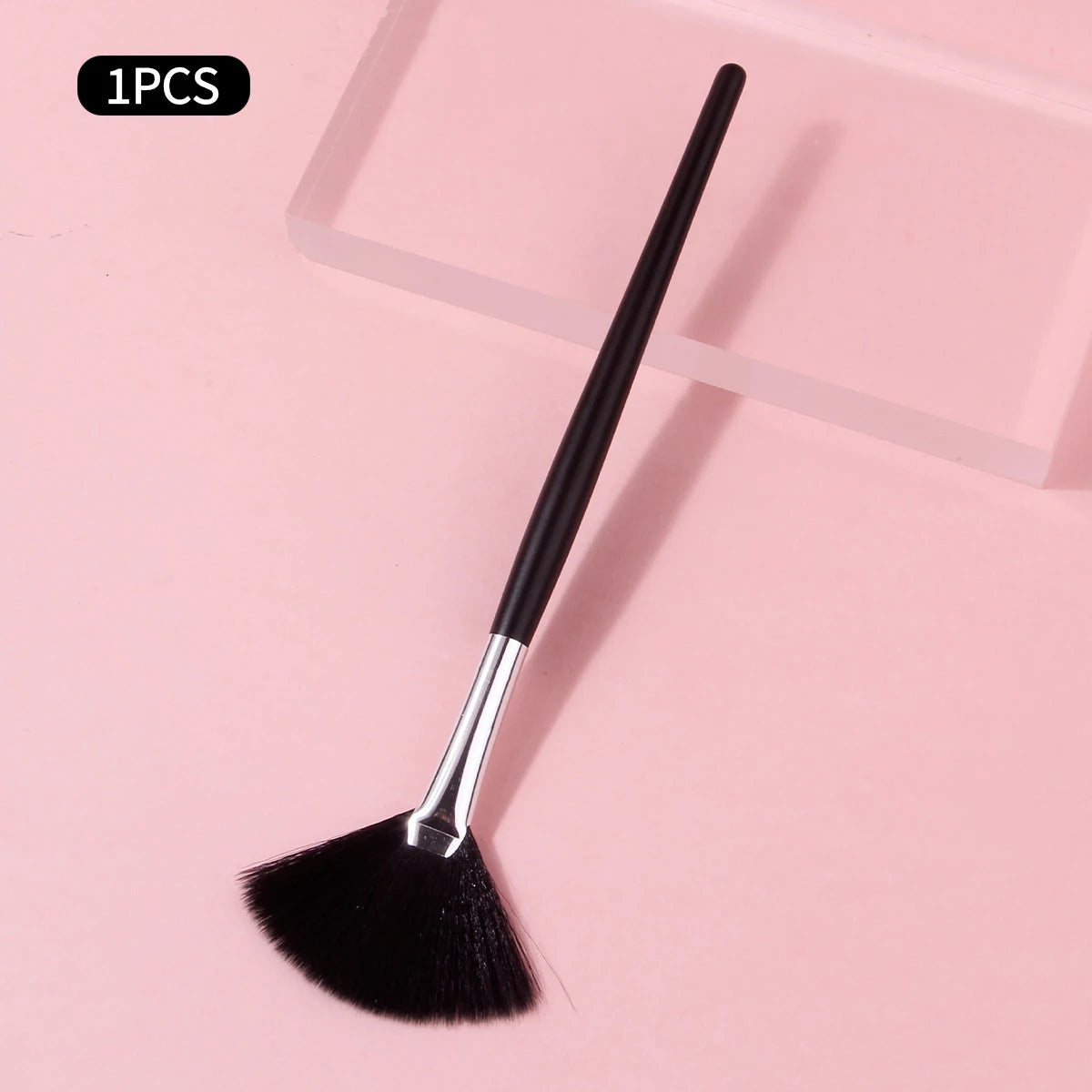 KOSSHOW Fan Brushes – Highlighter & Contour Makeup Set Fan Makeup Brush QXL 1PCS