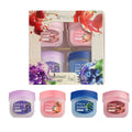 4-in-1 Fruit Lip Balm Set | Hydrating, Non-Sticky Lip Care Fruit Lip Balm Set QXL 9390