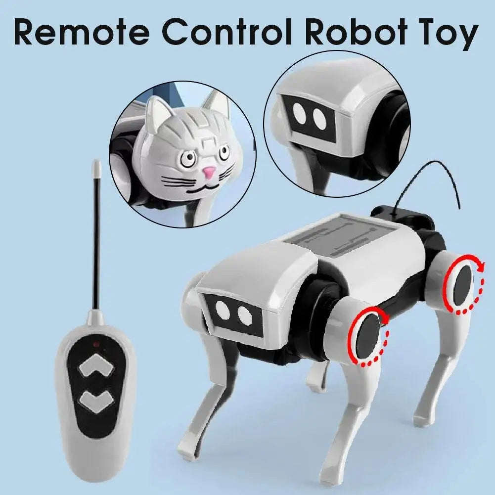 DIY Robot Dog Toy | Walking Mechanical Puppy for Kids 6–12 DIY Robot Toy QXL