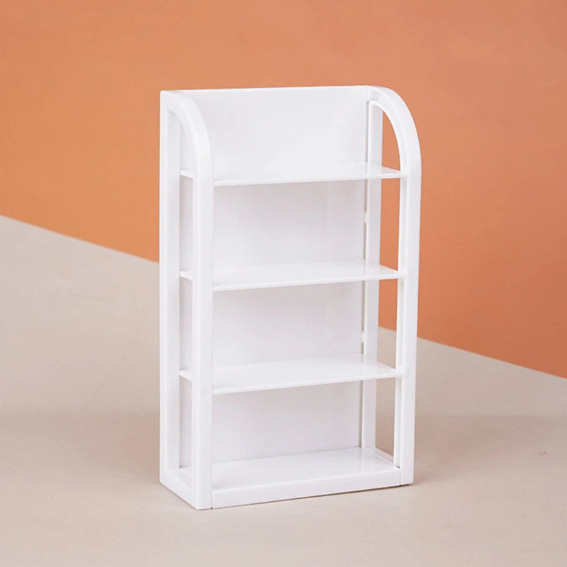 1:12 Dollhouse Miniature Supermarket Shelf & Display Rack Dollhouse Miniature QXL White