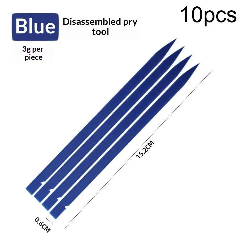 Anti-Static Plastic Spudger Pry Tool Kit 10/20-Pack | Phone Repair Spudger Pry Tool Kit QXL 10pcs Blue