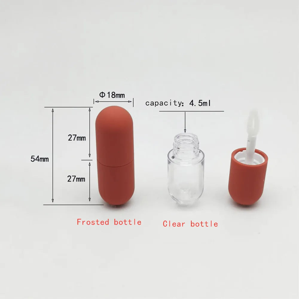 10-Pack Empty Lip Gloss Tubes 3ml | Refillable DIY Cosmetic Lip Gloss Tubes QXL