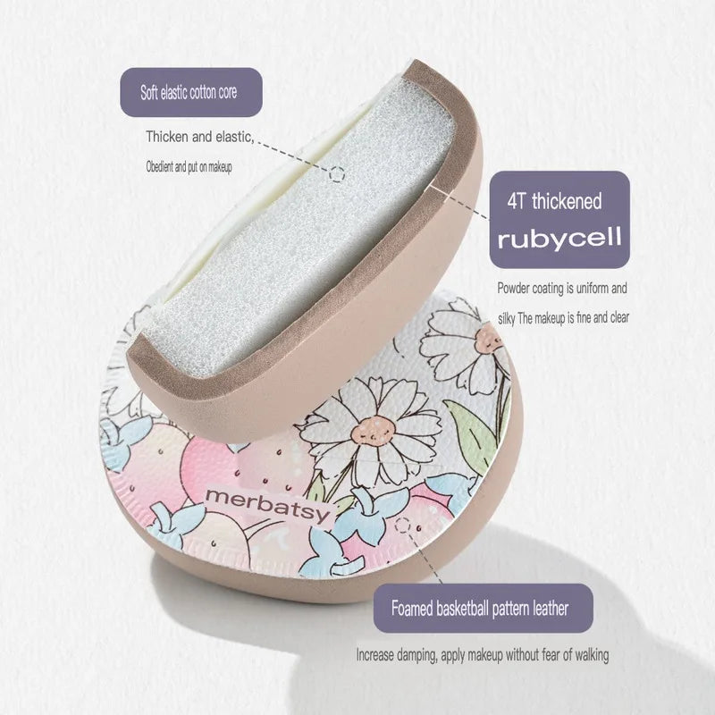 Large Soft Sponge Makeup Cushion Puff | Foundation & Powder Makeup Cushion Puff QXL