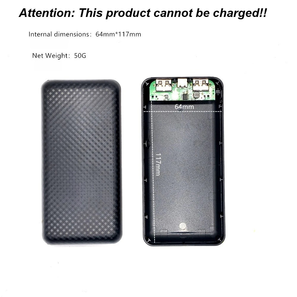 Power Bank Secret Stash Storage Box | Diversion Safe Black Diversion Stash Box QXL black