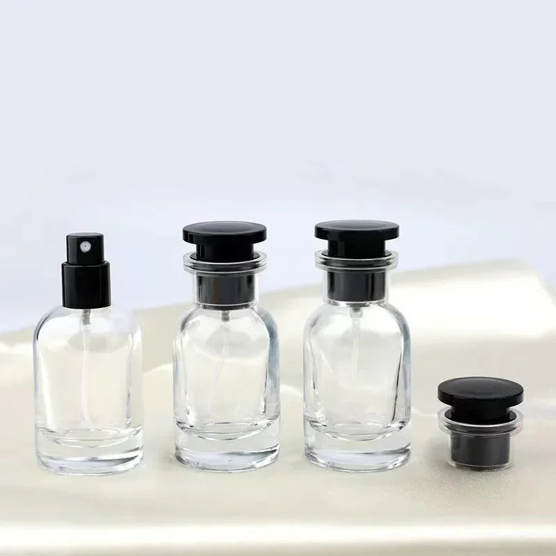 30ml & 50ml Glass Perfume Atomizer Spray Bottle for Travel Perfume Atomizer Bottle QXL