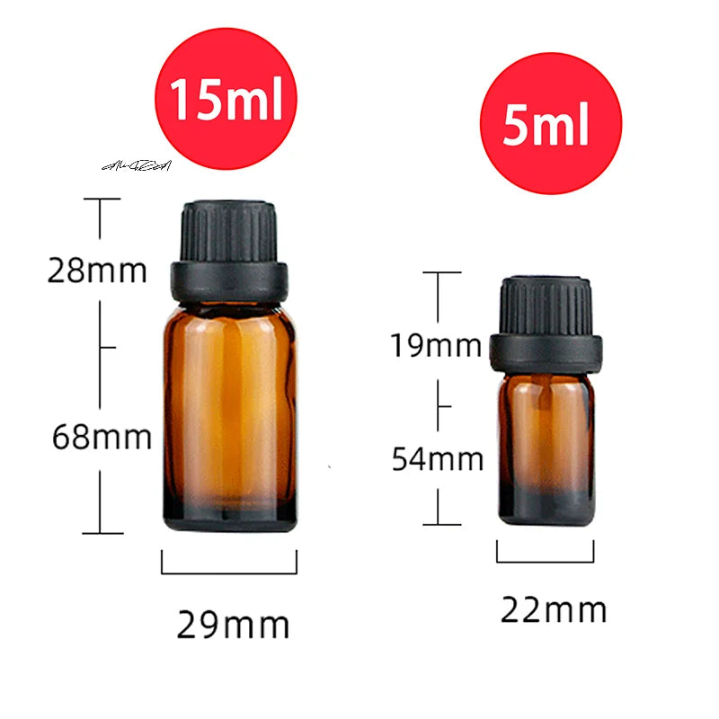 Mini Leakproof Essential Oil Inhaler Bottle | Portable Aroma Essential Oil Inhaler QXL