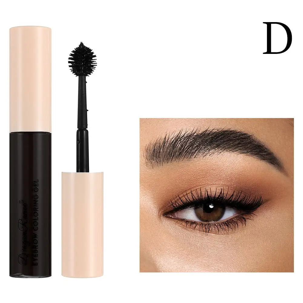 4D Wild Brow Styling Gel | Waterproof Eyebrow Wax 4 Colors Eyebrow Styling Gel QXL black brow pomade CN