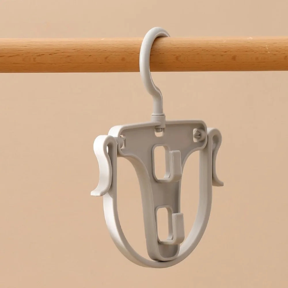 Foldable Hooded Sweatshirt Drying Rack | Windproof Clip Frame Clothes Drying Rack QXL