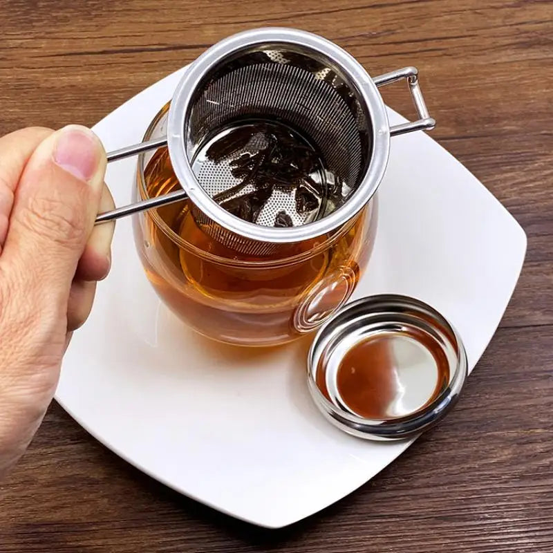 Stainless Steel Loose Leaf Tea Infuser | Fine Mesh Filter Tea Infuser QXL