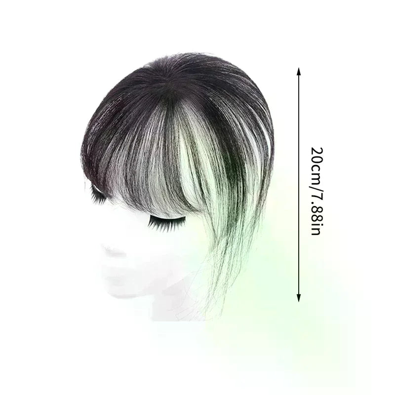 French Style Synthetic Fake Bangs Clip-In Hairpiece Clip-In Bangs Hairpiece QXL
