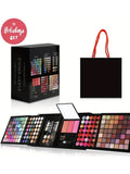 VERONNI 177-Color Makeup Set | Eyeshadow, Blush & Mirror Makeup Palette Set QXL 177 COLOR