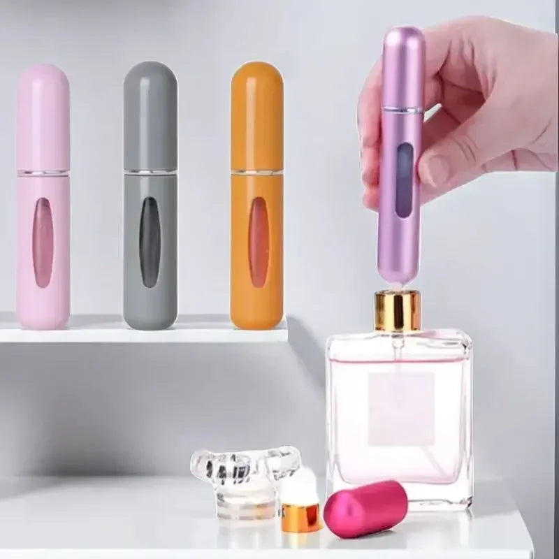 5ml Refillable Perfume Spray Bottles | Bottom-Fill | 3/5/10 Pack Perfume Atomizer QXL