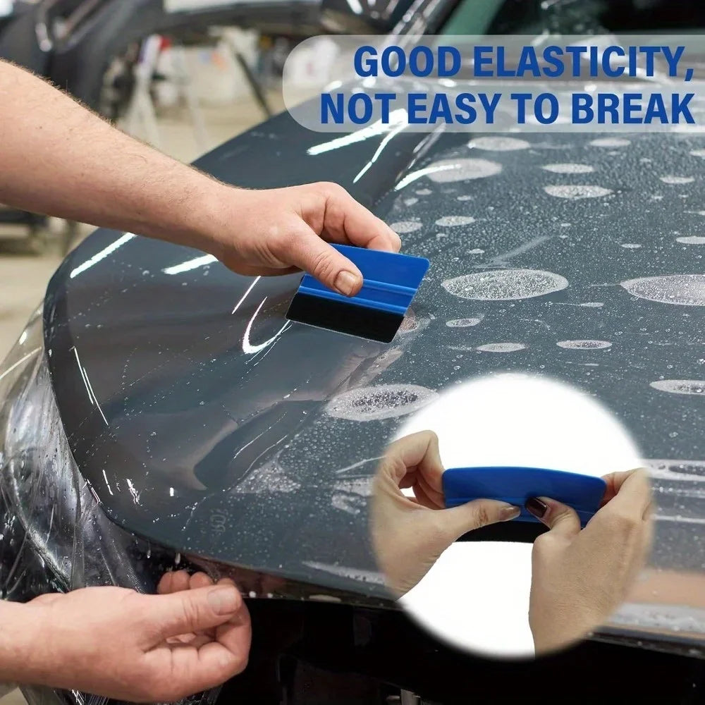 Car Wrap Tool Kit – Felt Scraper, Trimmer & Soft Corner Car Wrap Tool Kit QXL