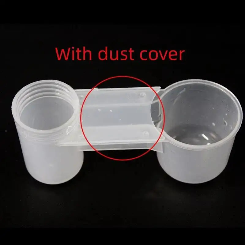 Bird Water Bottle Drinker Cups 6–10 Pack | Cage Pet Feeder Pet Bird Feeder QXL