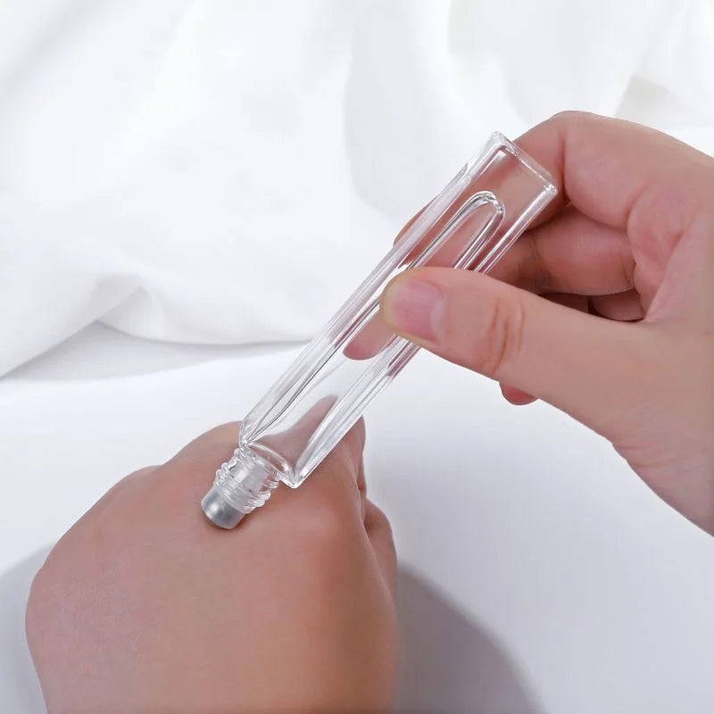 10ml Glass Perfume Atomizer & Roll-On Travel Bottle Perfume Atomizer Bottle QXL