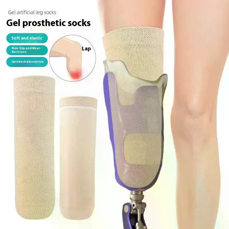 Gel Prosthetic Stump Shrinker | Below-Knee Sleeve S & L Prosthetic Stump Sleeve QXL