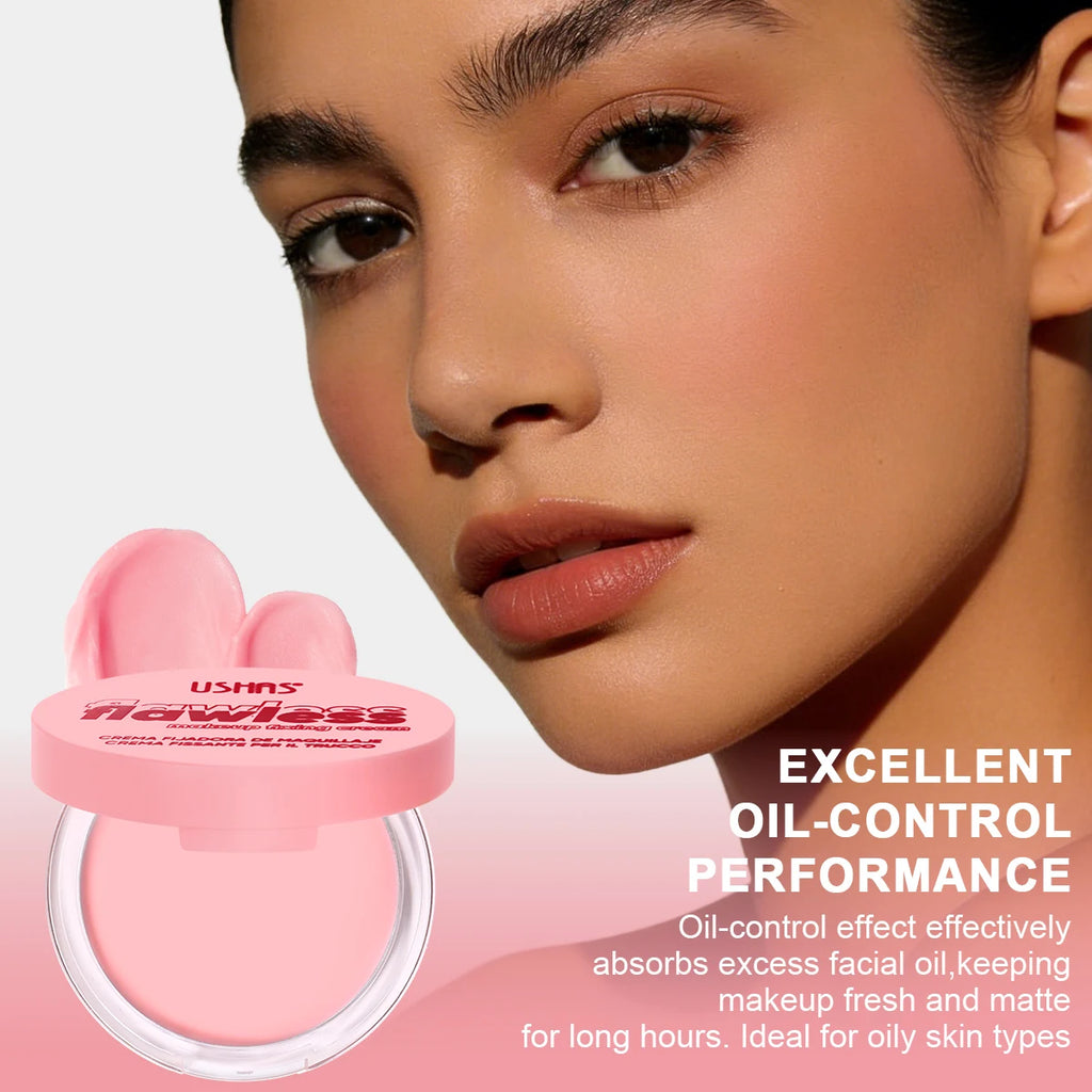 USHAS Pressed Powder – Matte, Oil Control & Pore Minimizing Pressed Setting Powder QXL