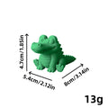 3D Printed Alligator Figurine | Reptile Desk & Home Décor Decorative Figurine QXL Green