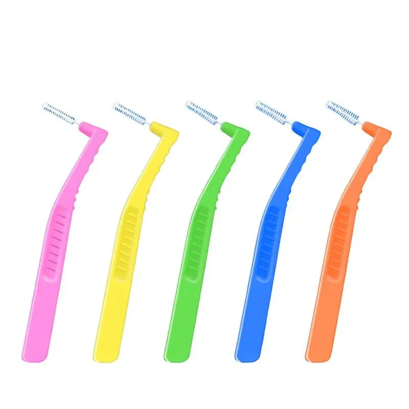 L-Shaped Interdental Brush | Soft Bristle Teeth Gap Cleaner Interdental Brush QXL