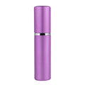 5ml Aluminum Perfume Atomizer – Refillable Travel Spray Bottle Perfume Atomizer QXL Purple