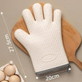 Silicone Five-Finger Oven Mitts | Non-Slip Kitchen Gloves Silicone Oven Mitts QXL 1pc