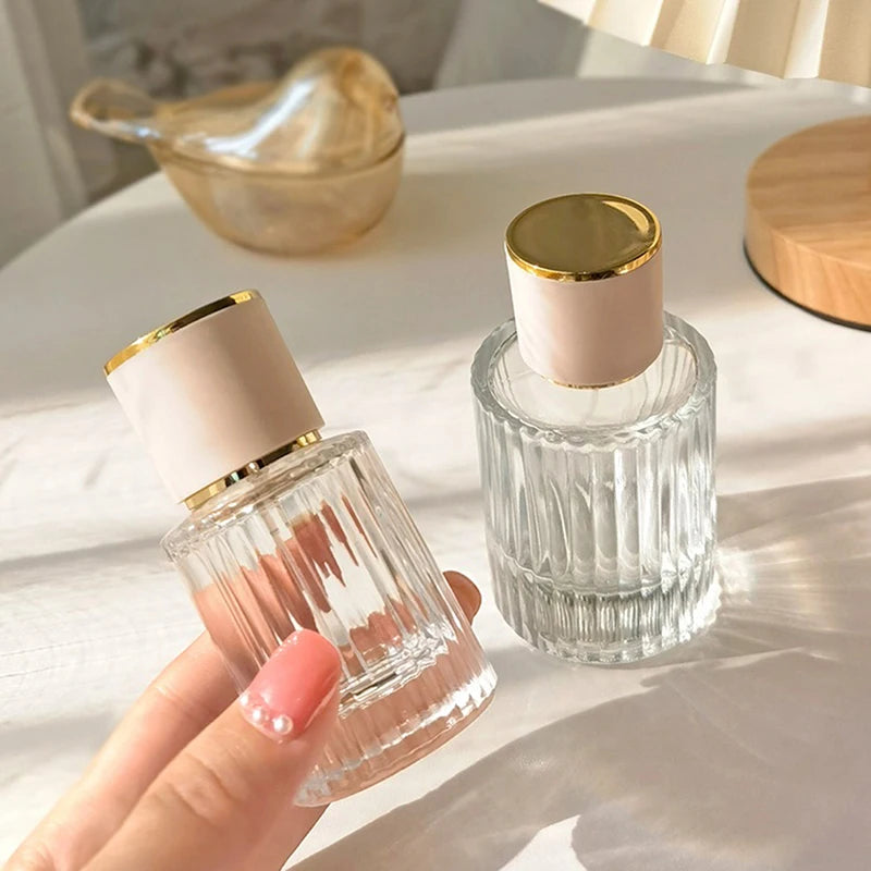 Refillable Glass Perfume Spray Bottle 30ml 50ml Atomizer Perfume Atomizer Bottle QXL