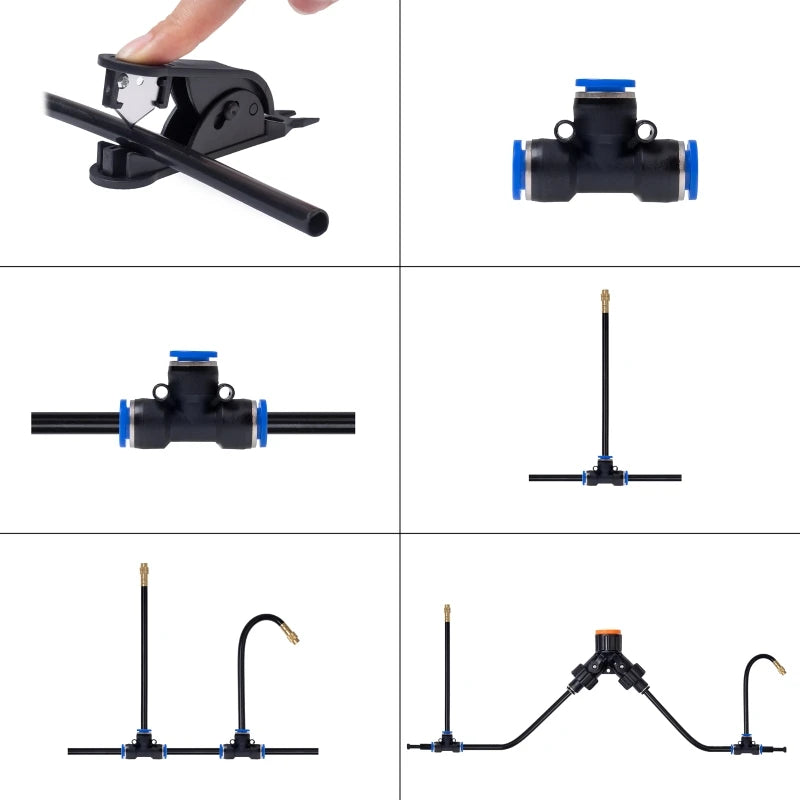 Dreamburgh 5M–30M Garden Misting & Drip Irrigation Kit Misting Irrigation Kit QXL