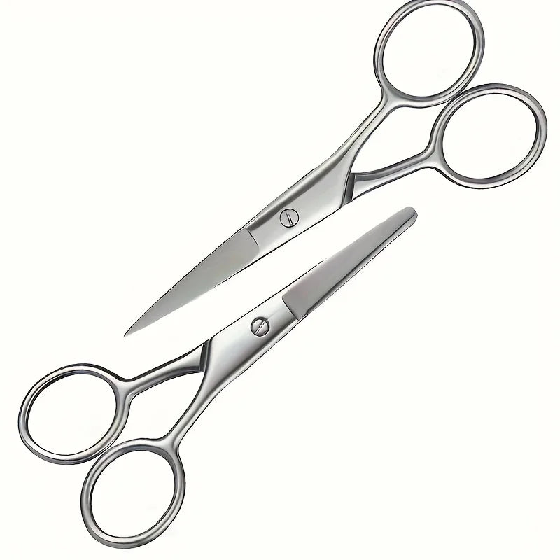 Stainless Steel Grooming Scissors – Eyebrow, Nose & Nail Grooming Scissors QXL
