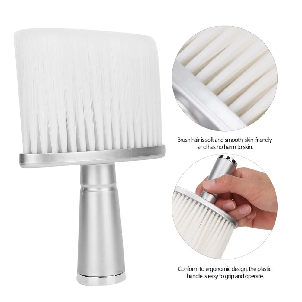 Professional Neck Duster Brush | Soft Nylon Hair Remover Neck Duster Brush QXL