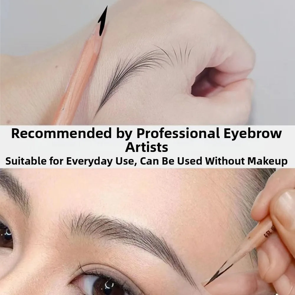 Microblading Eyebrow Pen – Waterproof Brow Definer Pencil Eyebrow Definer Pen QXL