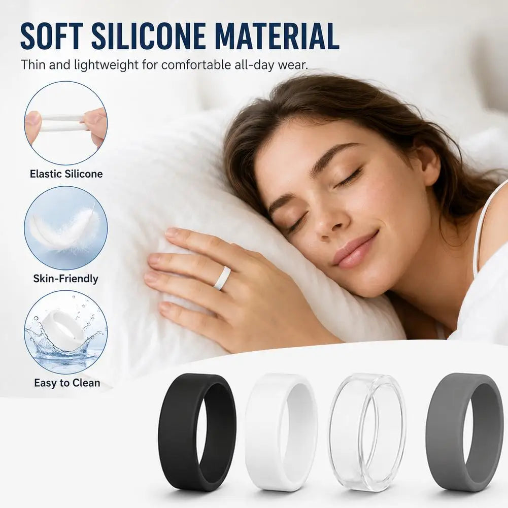 Silicone Cover for Oura Ring 5 | Protective Workout Case Smart Ring Cover QXL