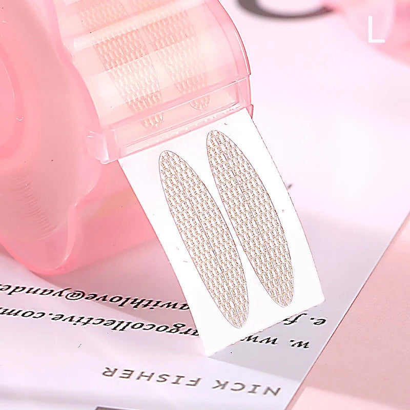 Invisible Double Eyelid Tape Strips 240–600 Pcs | Clear & Gray Eyelid Tape Strips QXL 360Pcs L
