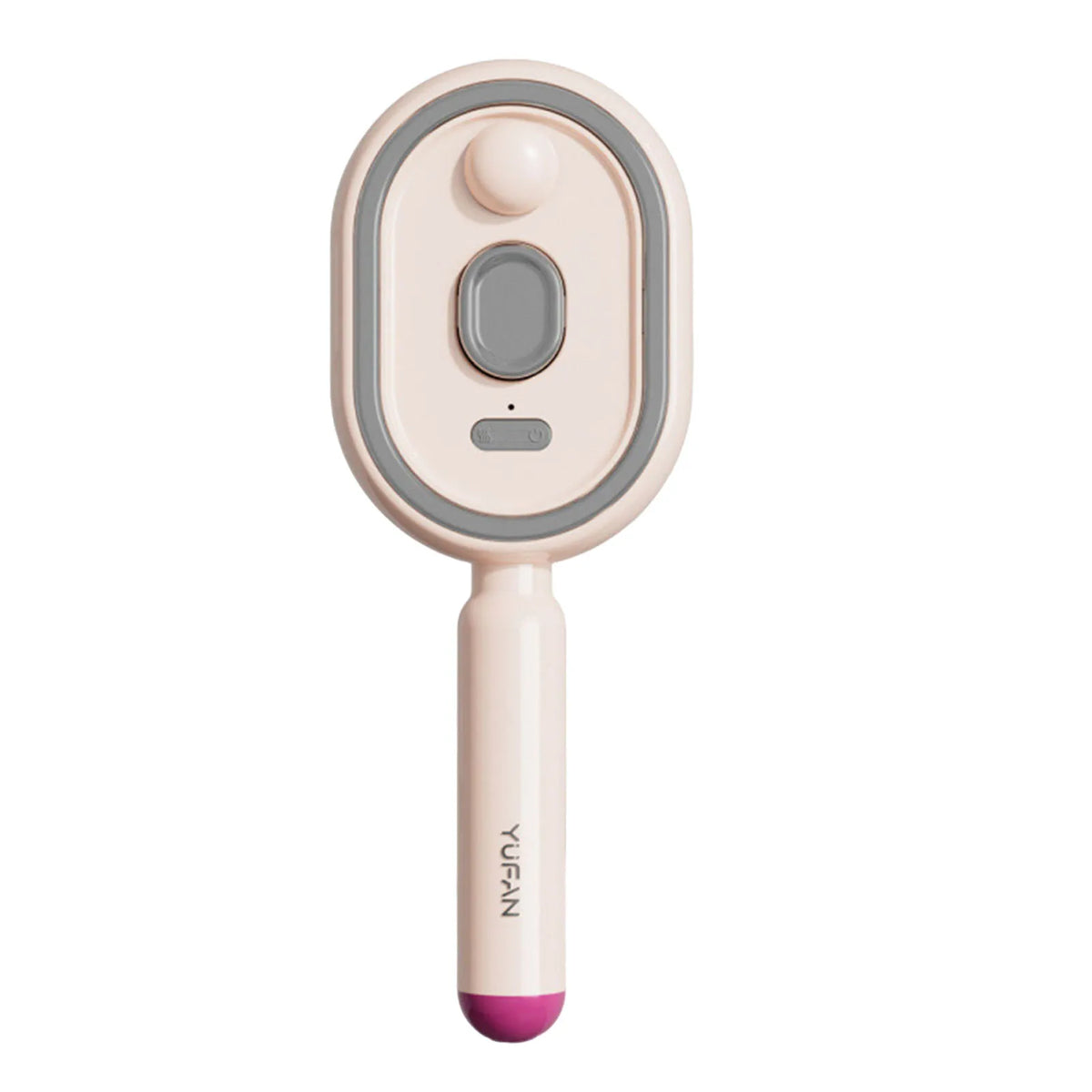 Electric Steam Hair Brush USB-C | Nano Mist Frizz Control Steam Hair Brush QXL Pink