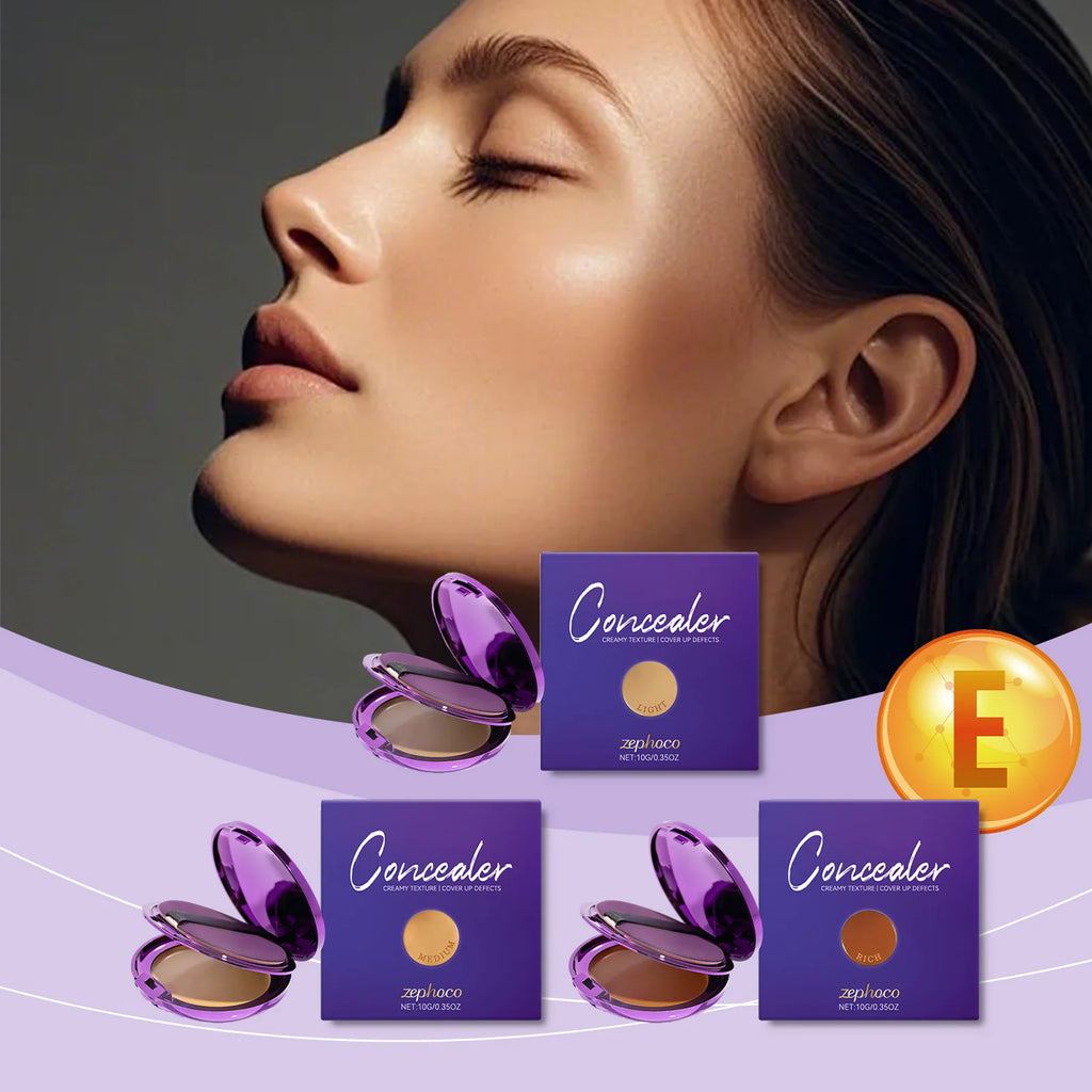 Natural Shade Concealer Palette | Buildable Full-Coverage Concealer Palette QXL